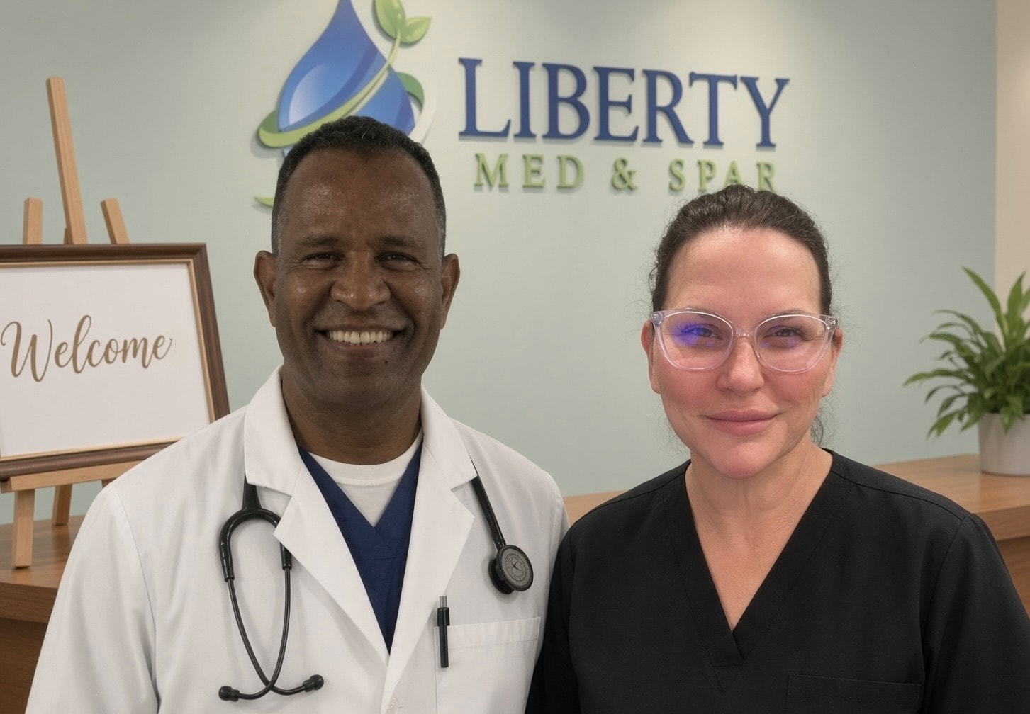 Liberty Med & Spa team and clinic